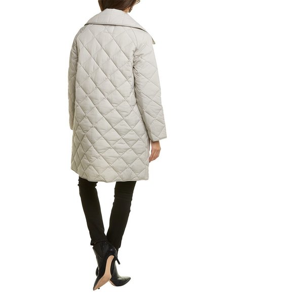 Jane Post Diamond Quilted Coat 